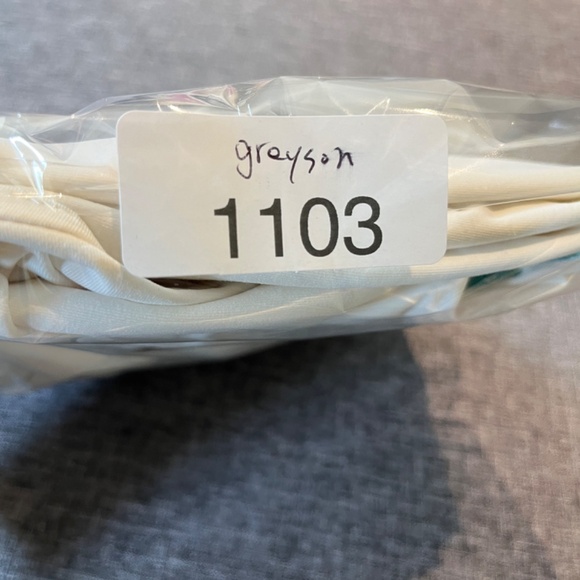 Greyson Golf Performance Short Sleeve Polo Shirt - Men's Size L - White - Picture 10 of 10